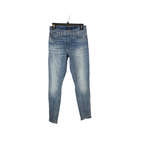 Lucky Brand Ava Mid Rise Skinny Jeans Size 6/28 Regular Medium Wash - Picture 2 of 7